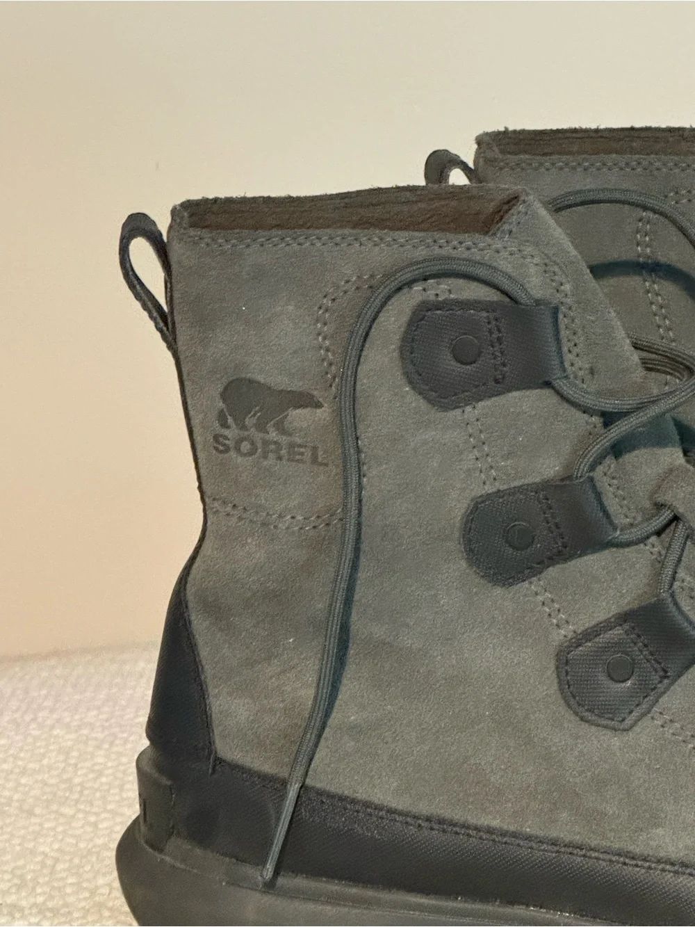 SOREL Men’s Explorer Waterproof Winter Boots Charcoal Gray 9.5